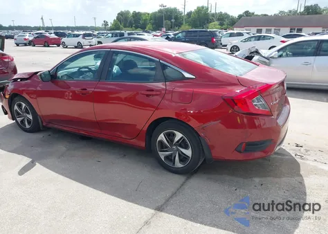 2019 Honda Civic Lx из США, поврежденный, VIN 19XFC2F64KE005740